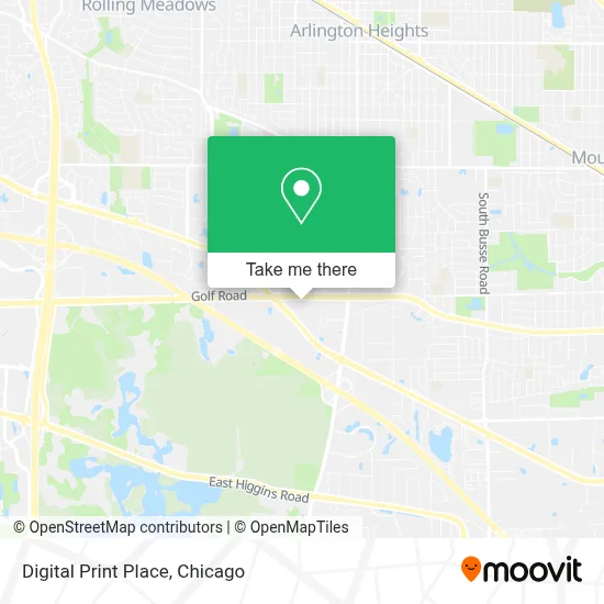 Digital Print Place map