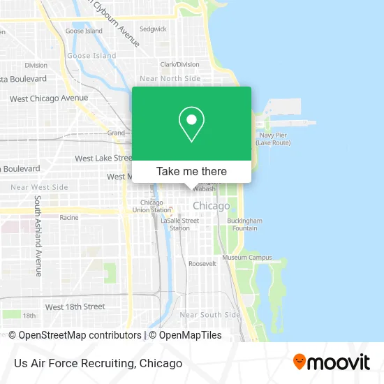 Us Air Force Recruiting map