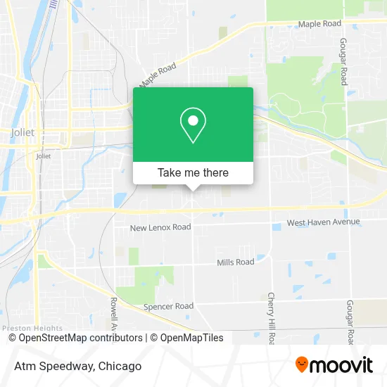 Atm Speedway map