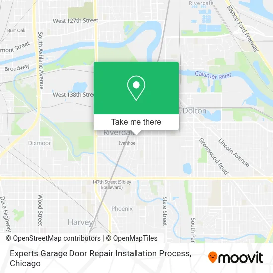 Experts Garage Door Repair Installation Process map