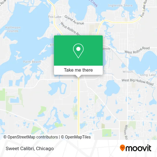Sweet Calibri map