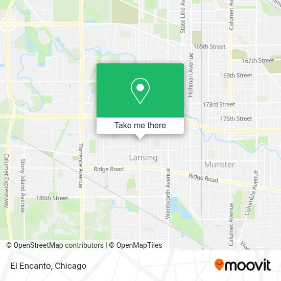 El Encanto map