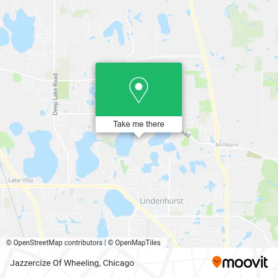 Jazzercize Of Wheeling map