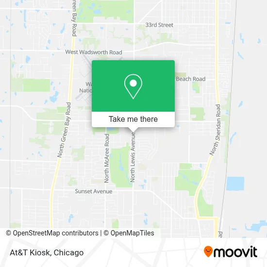 At&T Kiosk map