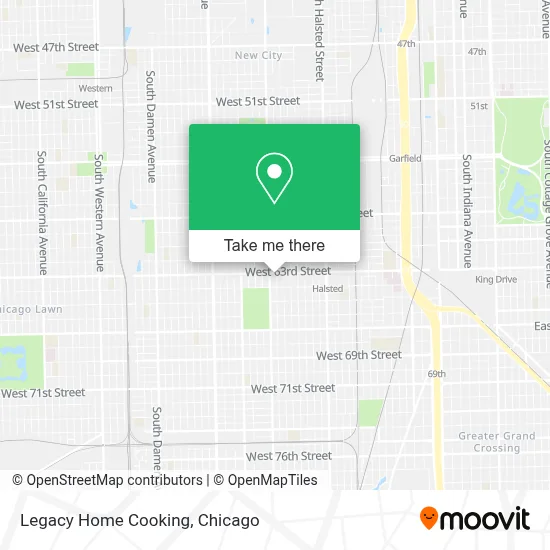 Legacy Home Cooking map