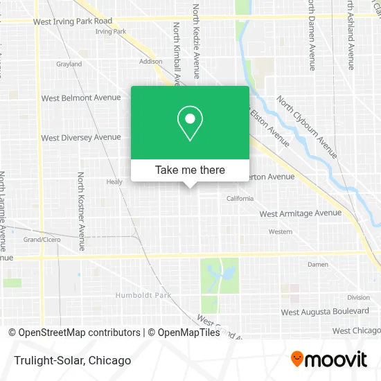 Trulight-Solar map