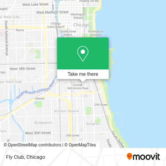 Fly Club map