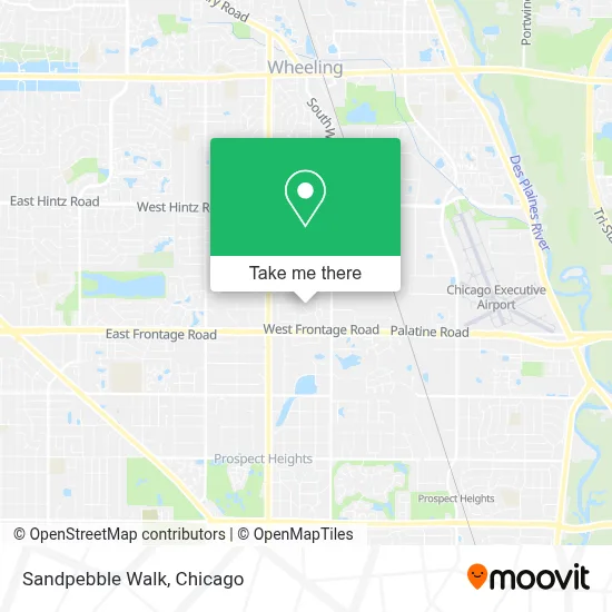 Sandpebble Walk map
