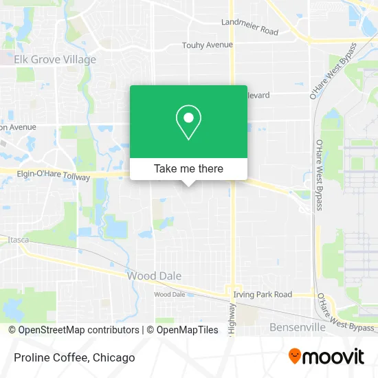 Proline Coffee map