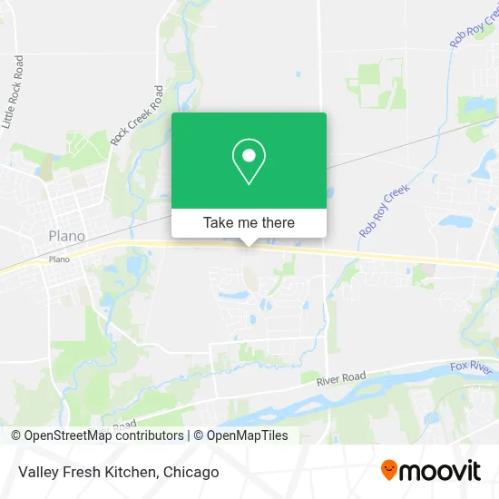 Valley Fresh Kitchen map