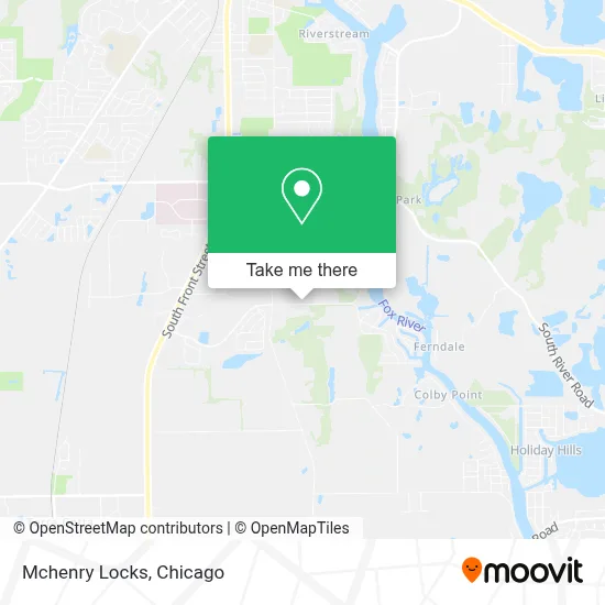 Mchenry Locks map