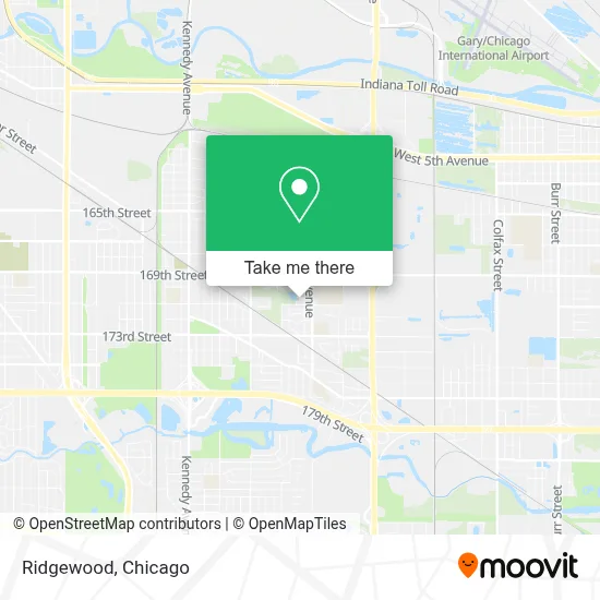 Ridgewood map