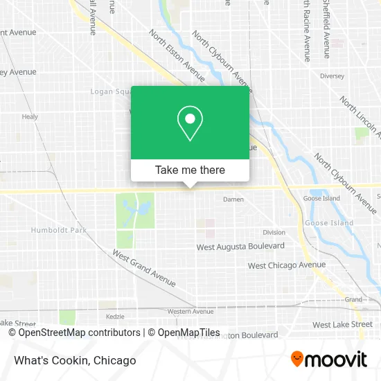 What's Cookin map