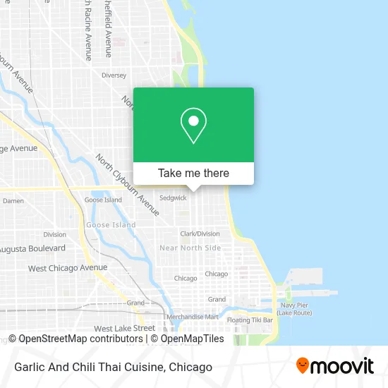 Garlic And Chili Thai Cuisine map