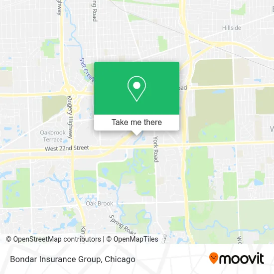 Bondar Insurance Group map