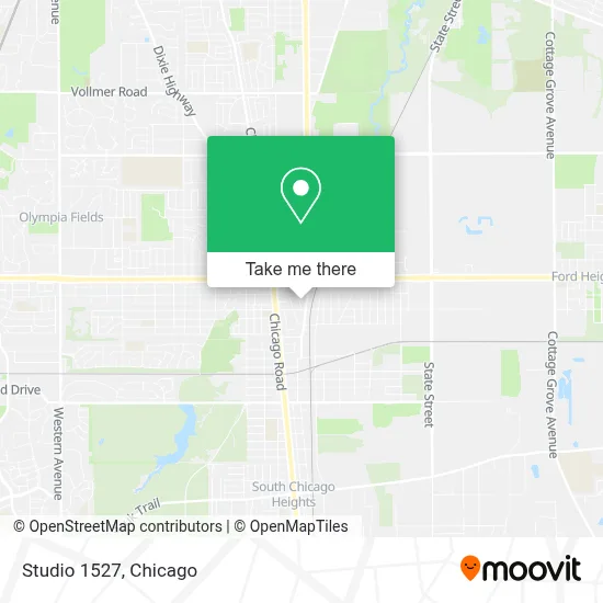 Studio 1527 map