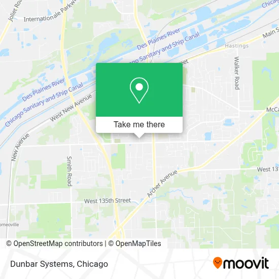 Dunbar Systems map