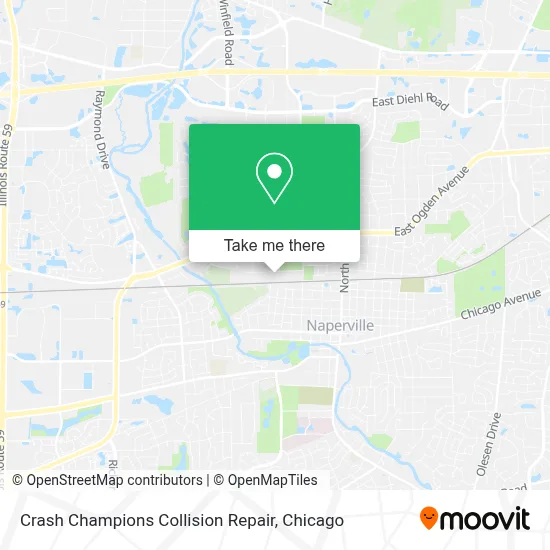 Crash Champions Collision Repair map