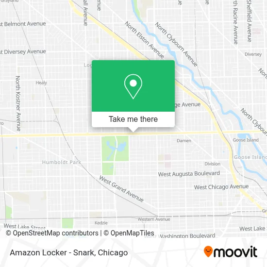 Amazon Locker - Snark map