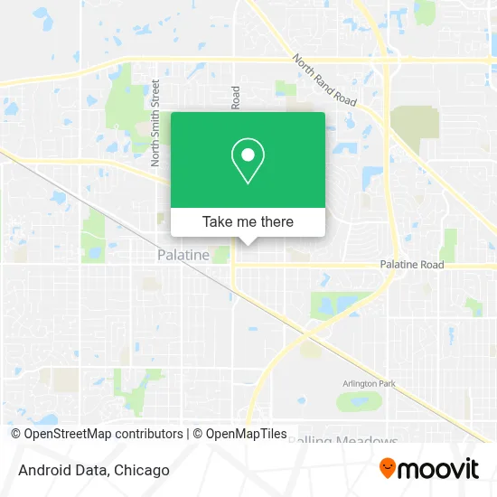Android Data map