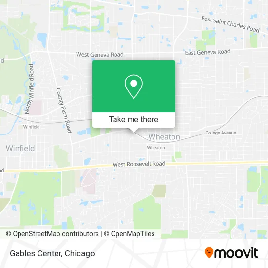 Gables Center map