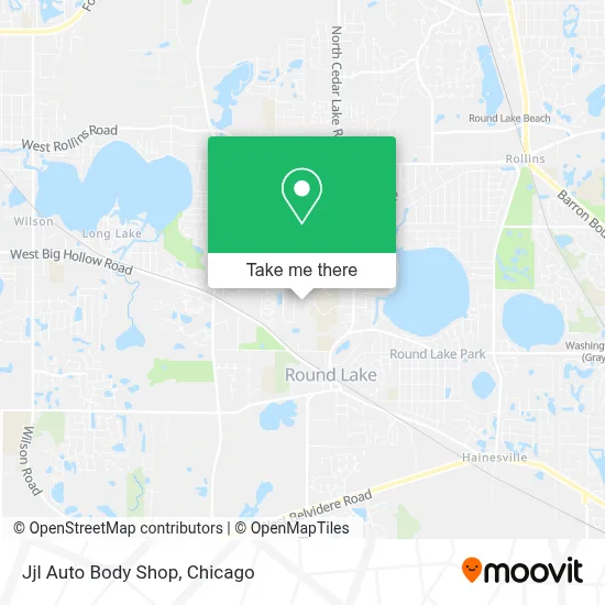 Jjl Auto Body Shop map