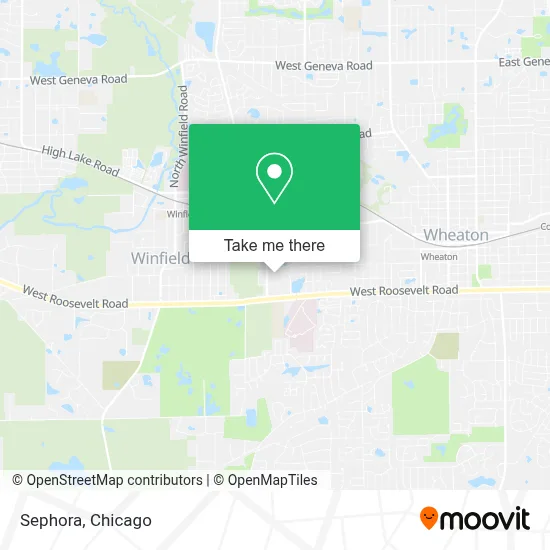 Sephora map
