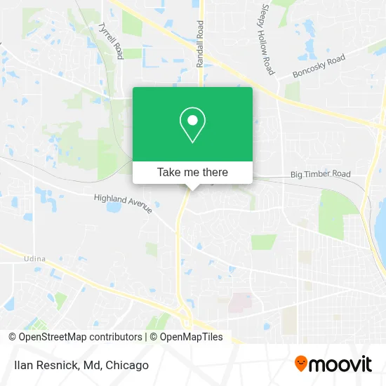 Ilan Resnick, Md map