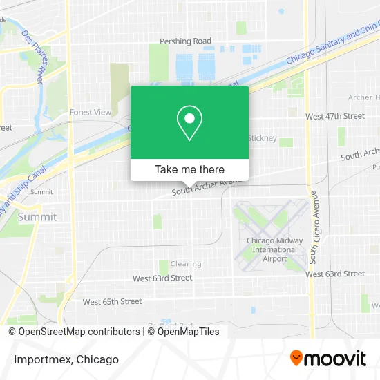 Importmex map