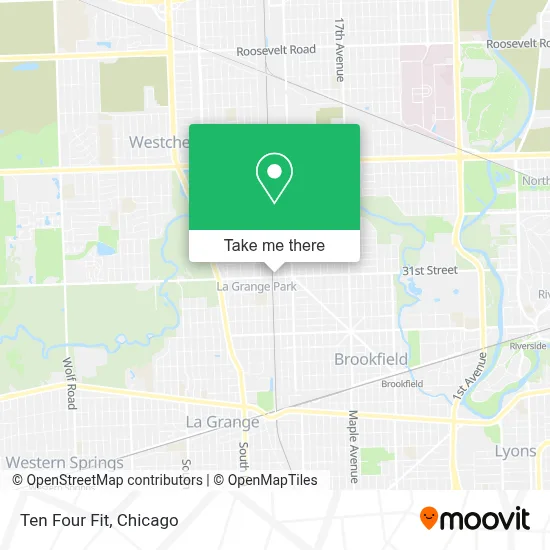 Ten Four Fit map