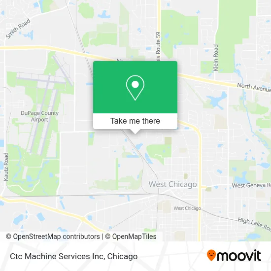 Ctc Machine Services Inc map