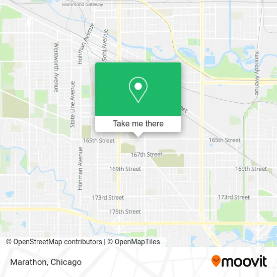 Marathon map