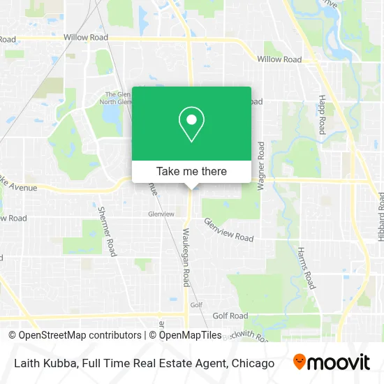Laith Kubba, Full Time Real Estate Agent map