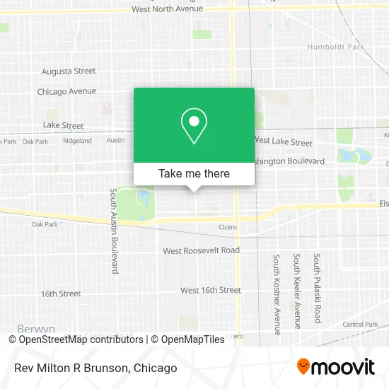 Rev Milton R Brunson map
