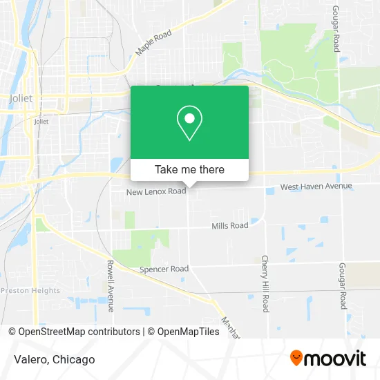 Valero map
