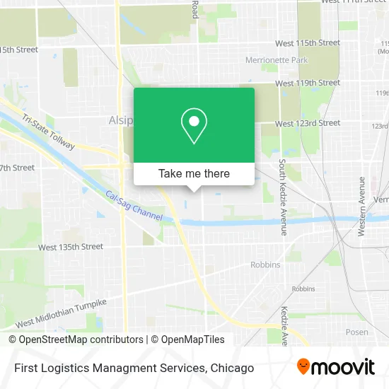 First Logistics Managment Services map
