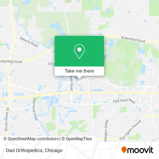 Oad Orthopedics map