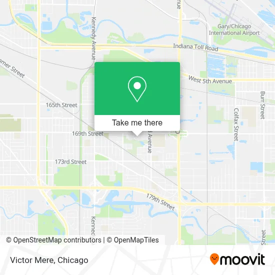 Victor Mere map