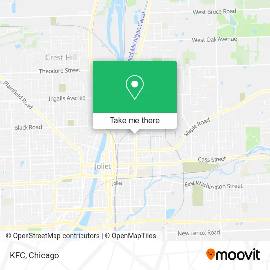 Kfc map