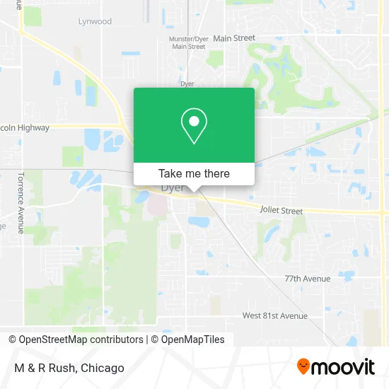 M & R Rush map