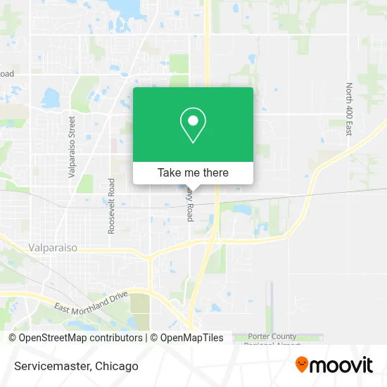 Servicemaster map