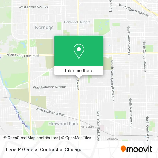 Leo's P General Contractor map