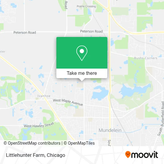 Littlehunter Farm map