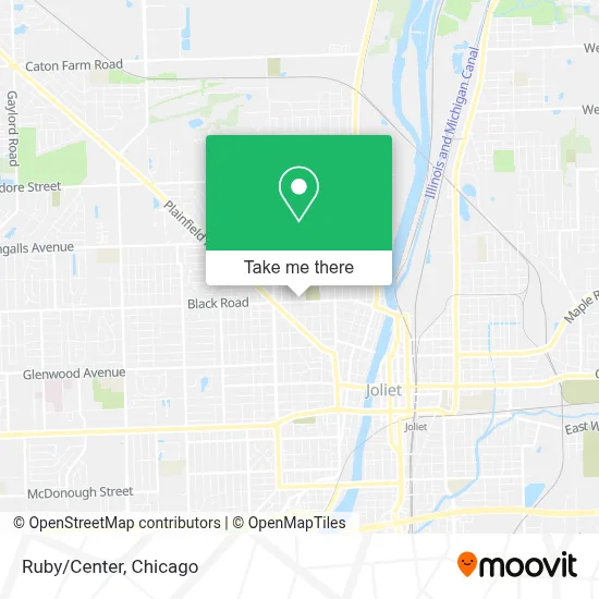 Ruby/Center map