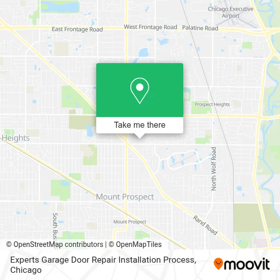 Experts Garage Door Repair Installation Process map