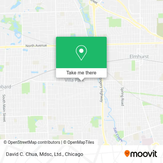 David C. Chua, Mdsc, Ltd. map