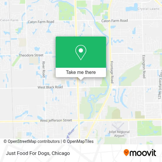 Just Food For Dogs map