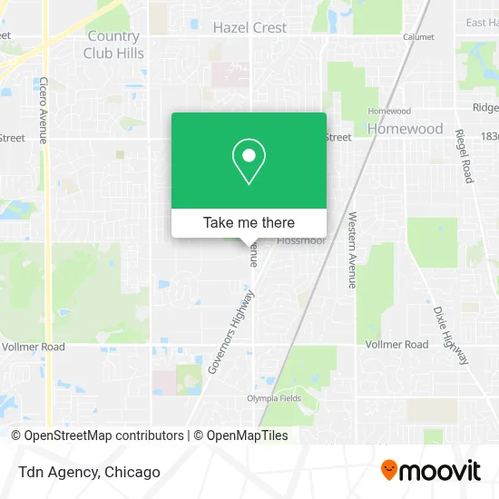 Tdn Agency map