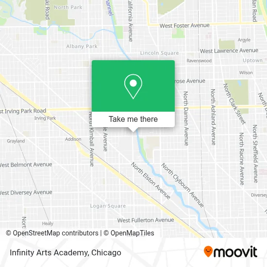 Infinity Arts Academy map