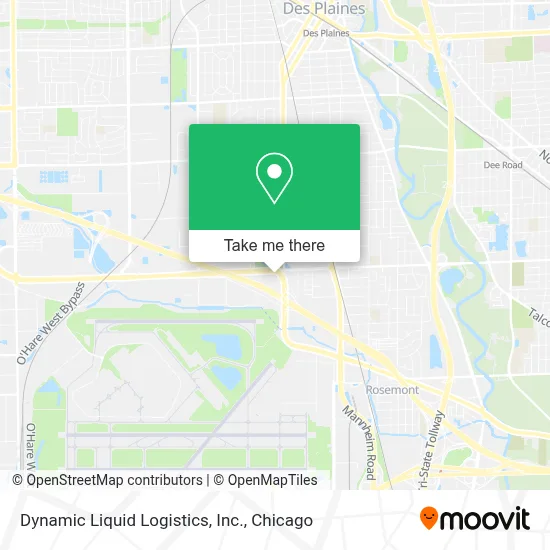 Dynamic Liquid Logistics, Inc. map